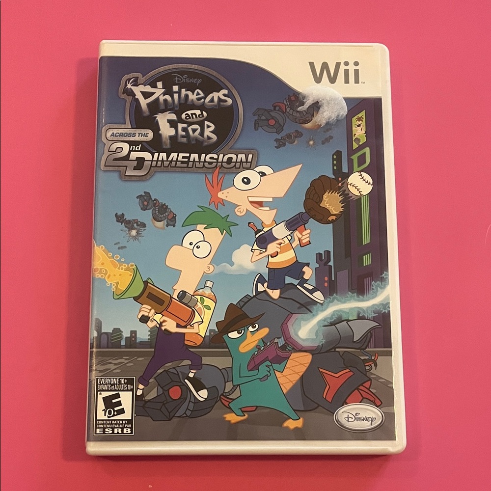 Disney Phineas and Ferb Wii Game